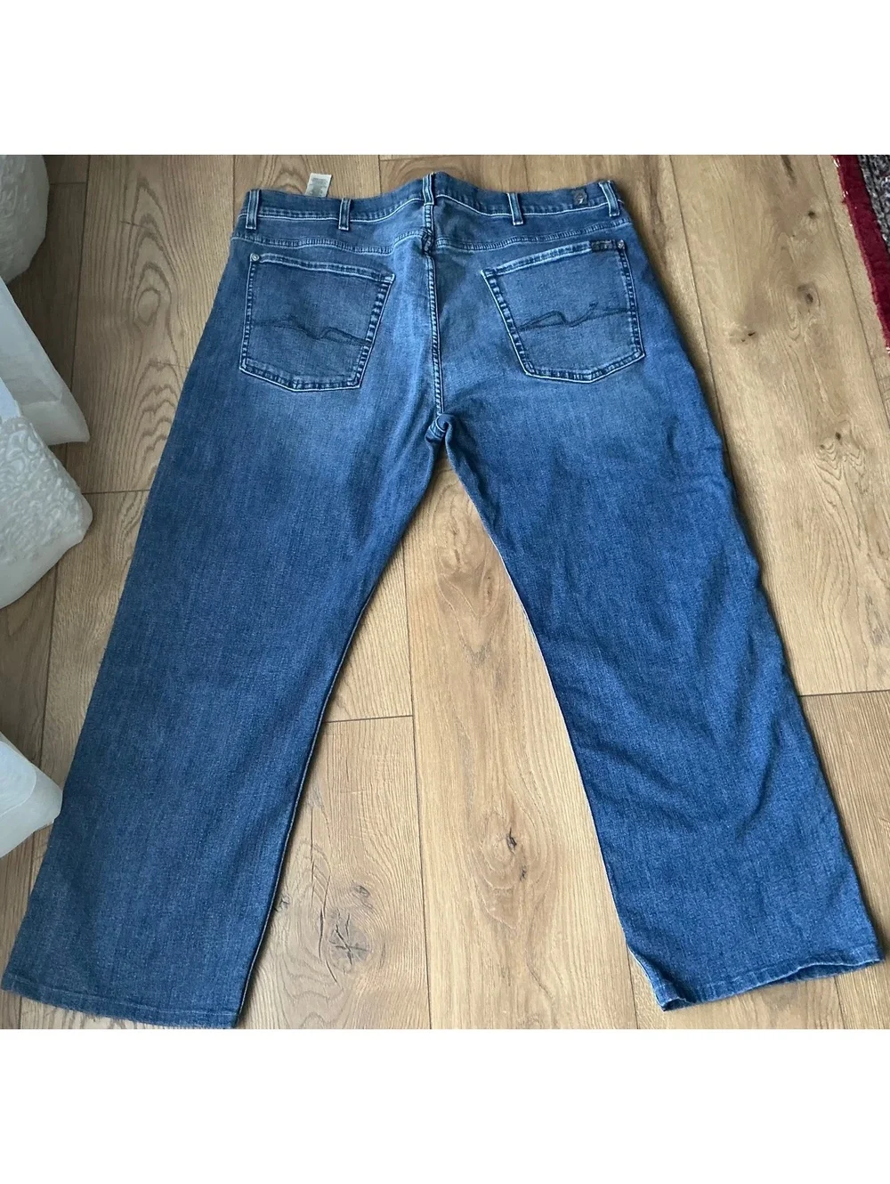 7 For All Mankind Austyn Blue Denim Jeans